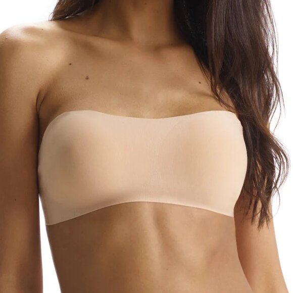 Commando Butter Soft-Support Strapless Bralette - BSS505 (Beige) Open Package - Picture 1 of 1